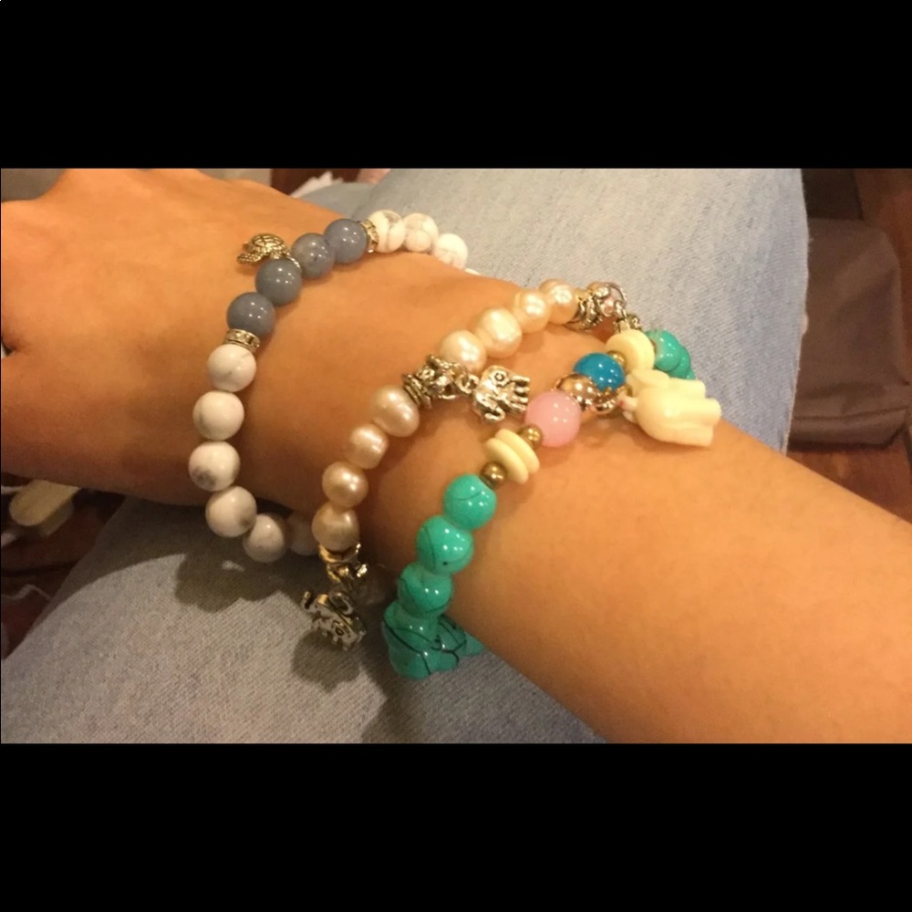 Gemstones bracelets
